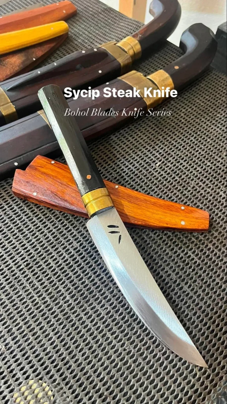 Sycip Steak Knife by Bohol Blades
